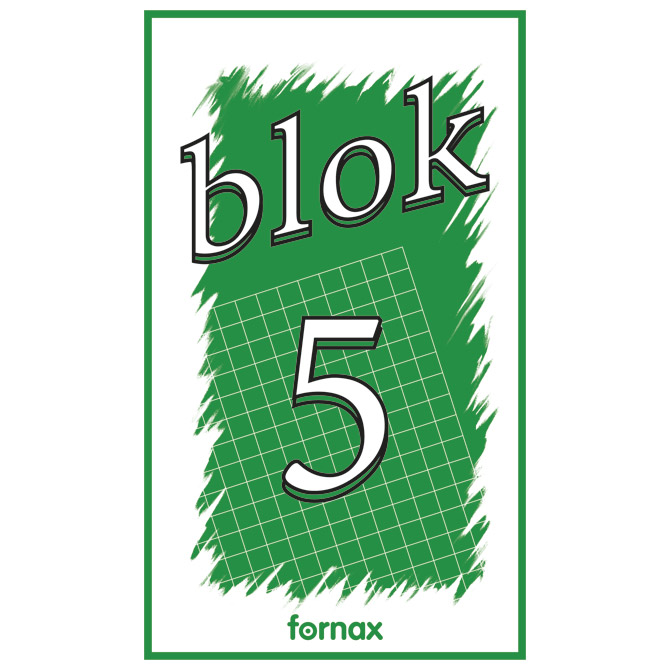 Blok za bilješke 100x170 mm 50L br.5 Fornax