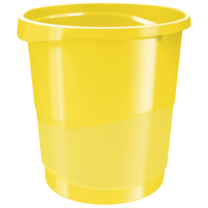 Koš za smeće pp 14L Vivida Esselte 623946 žuti!!