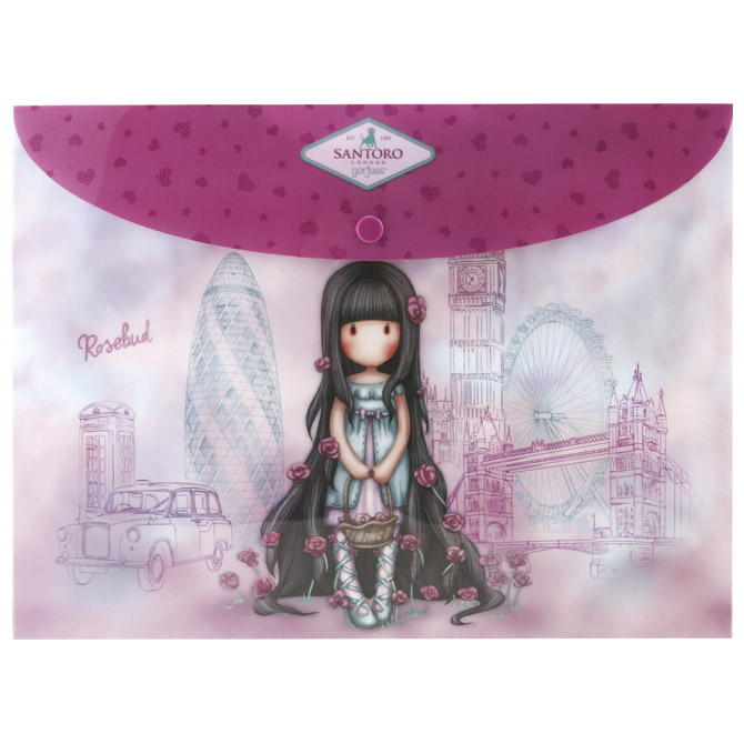 Kuverte s gumbom A4 pp pk2 Gorjuss 669GJS03!!