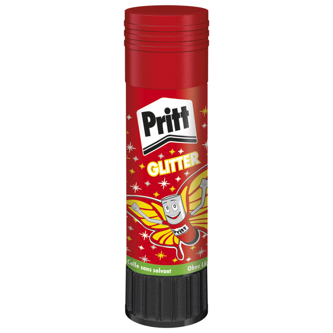 Ljepilo u stiku 20g glitter Leptir Pritt Henkel 2055139 sortirano