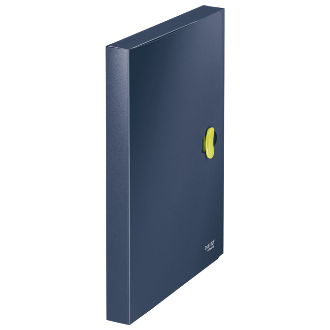 Mapa s gumbom hrbat- 38mm A4 pp Recycle Leitz 46230069 tamno plava!!