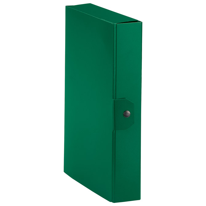 Mapa s gumbom hrbat- 60mm A4 Delso line Esselte C8618 zelena!!