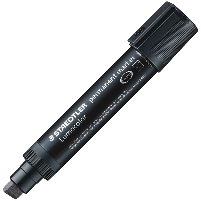 Marker permanentni 2-12mm Lumocolor Staedtler 388-9 crni!!