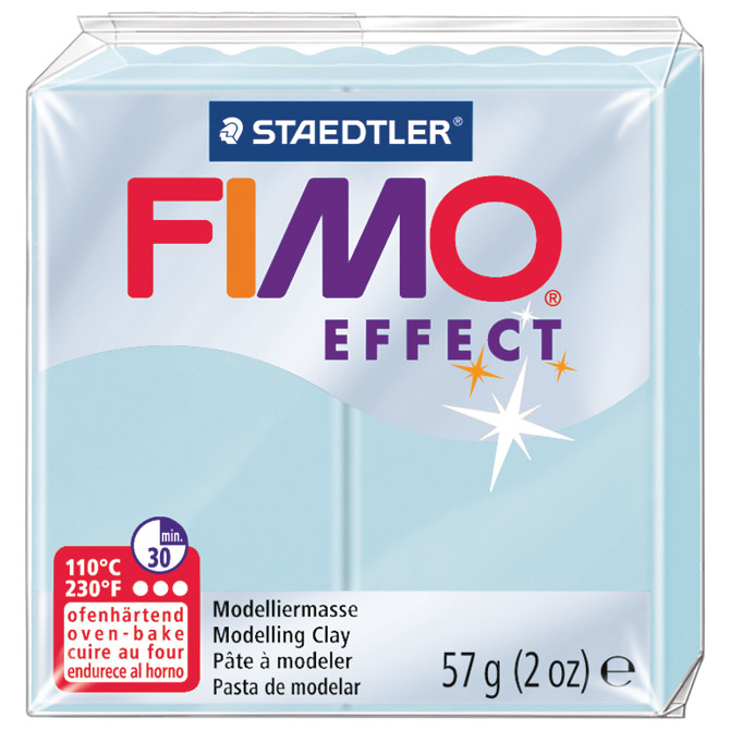 Masa za modeliranje   57g Fimo Effect Staedtler 8020-306 svijetloplava!!