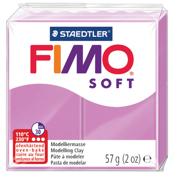 Masa za modeliranje   57g Fimo Soft Staedtler 8020-62 lavanda