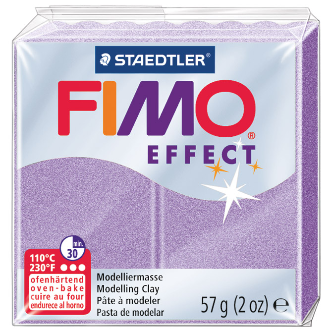 Masa za modeliranje   57g Fimo Effect Staedtler 8020-607 lila!!
