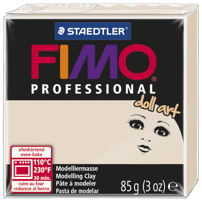 Masa za modeliranje   85g Fimo Professional DollArt Staedtler 8027-44 bež!!