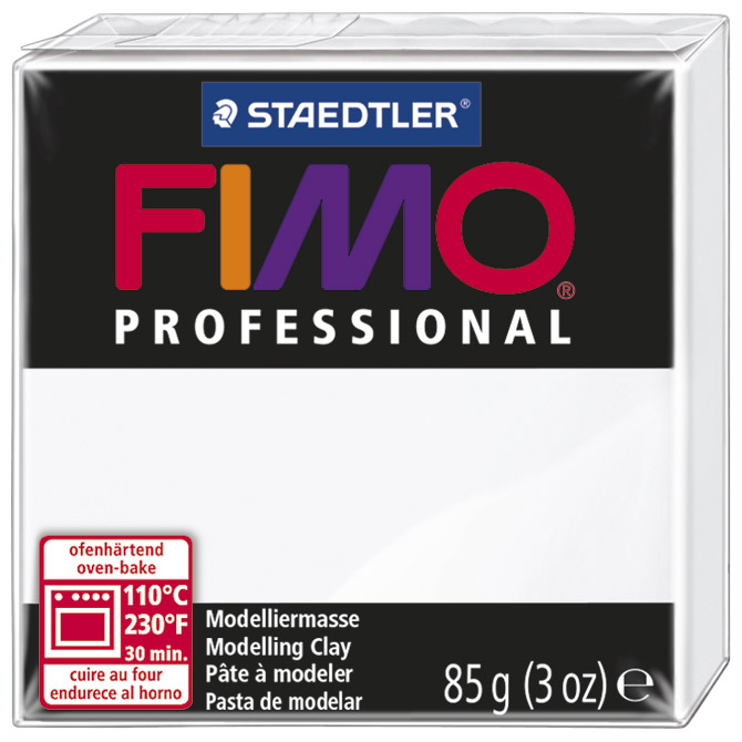 Masa za modeliranje   85g Fimo Professional Staedtler 8004-0 bijela!!