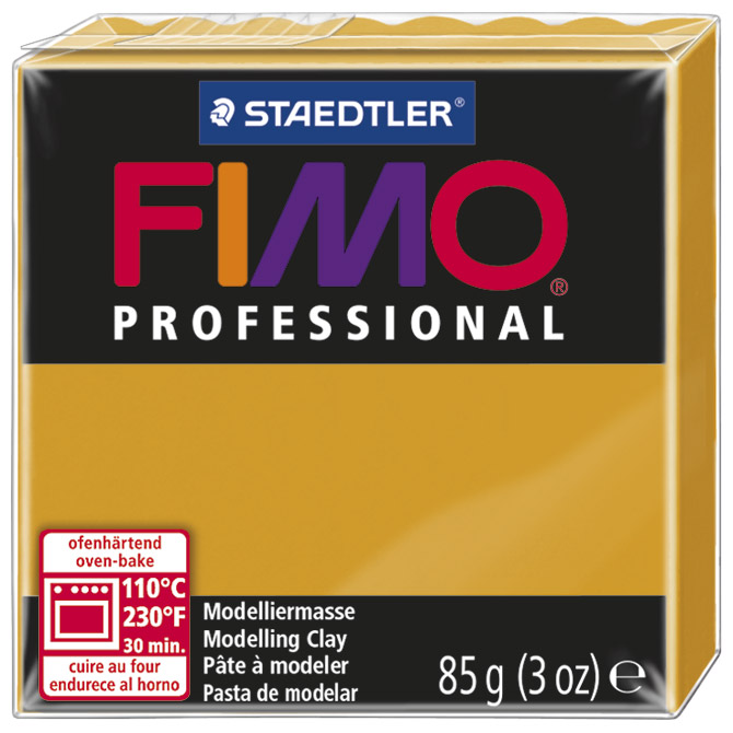 Masa za modeliranje   85g Fimo Professional Staedtler 8004-17 oker!!