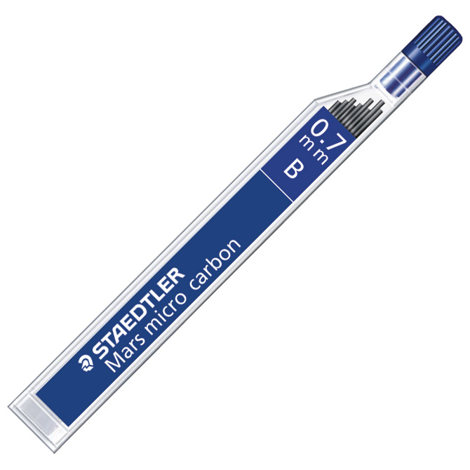 Mine 0,7 mm B 1tuba Mars micro carbon Staedtler 250 07-B