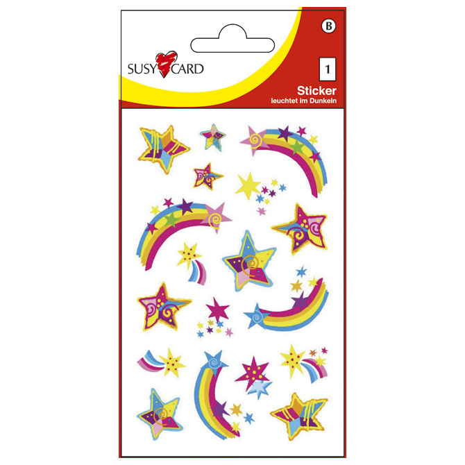Naljepnice dječje-glow duga Herlitz 11258332 blister!!