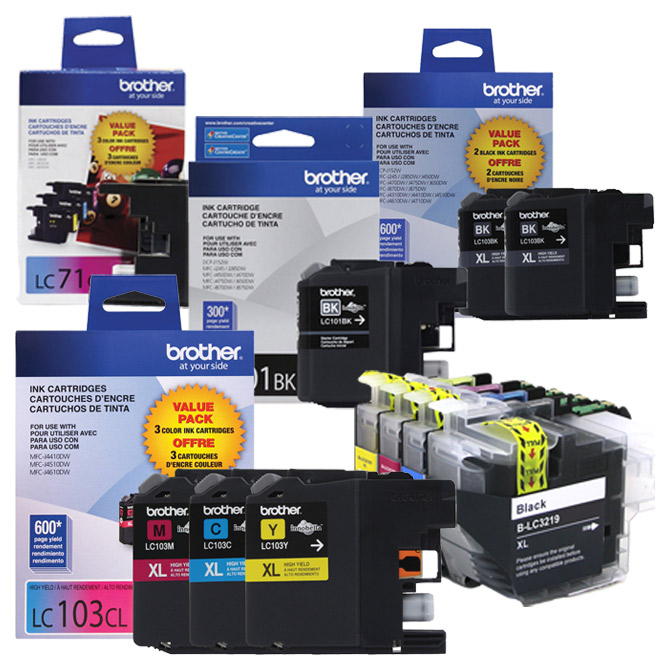 Ink Jet Brother LC 980 original crveni