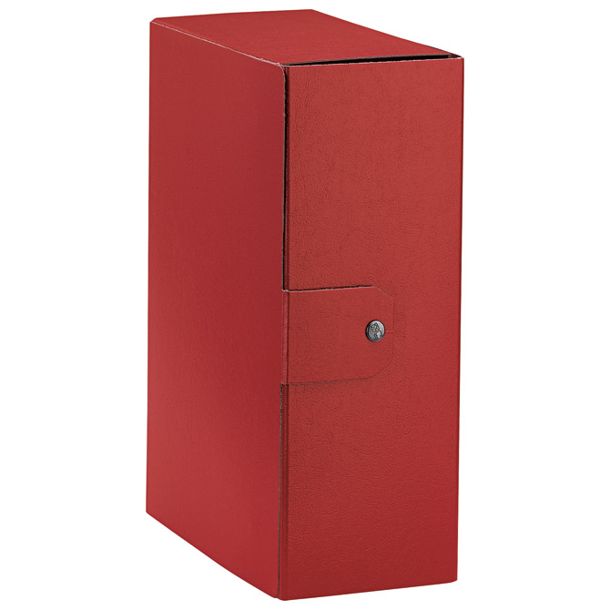 Mapa s gumbom hrbat-120 mm A4 Eurobox Esselte C3216/390332160 crvena