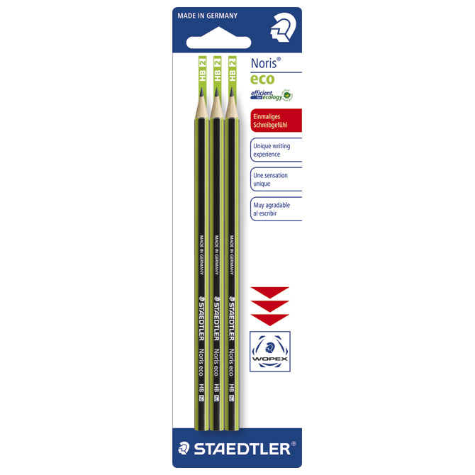Olovka grafitna HB Noris Eco pk3 Staedtler 18030HBBK3!!