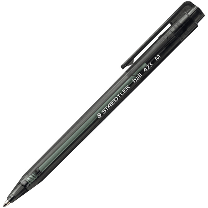 Olovka kemijska ball 423M Staedtler 423 M-9 crna!!
