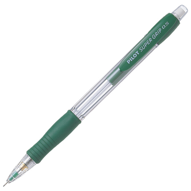 Olovka tehnička 0,5 mm Super grip Pilot H-185-SL-G zelena