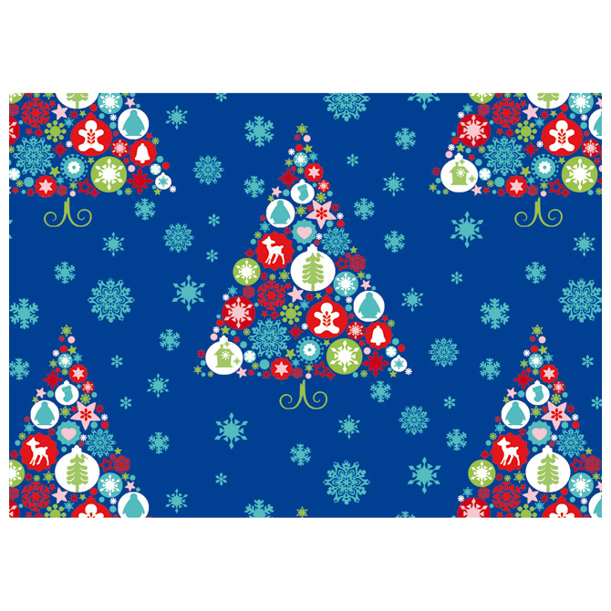 Papir ukrasni rola metaliziran 70x150cm Christmas magic Herlitz 40024172!!