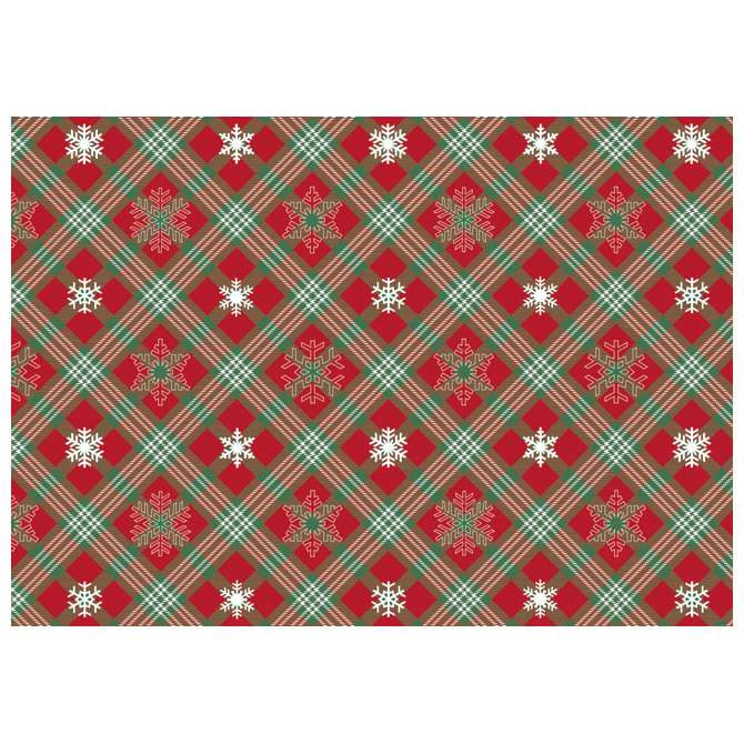 Papir ukrasni rola metaliziran 70x150cm Christmas square Herlitz 11393154!!