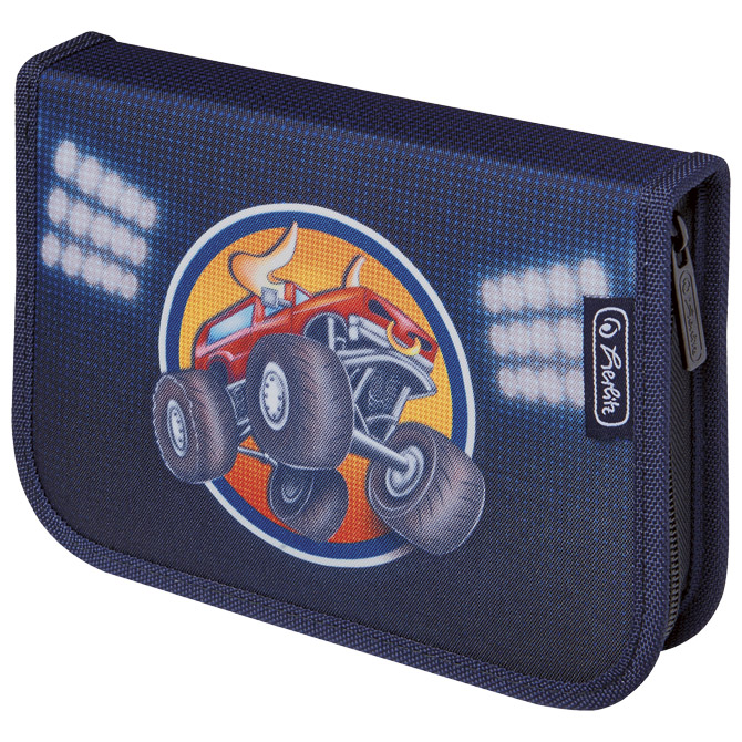 Pernica puna 1zip 2preklopa Monster truck Herlitz 11438686!!