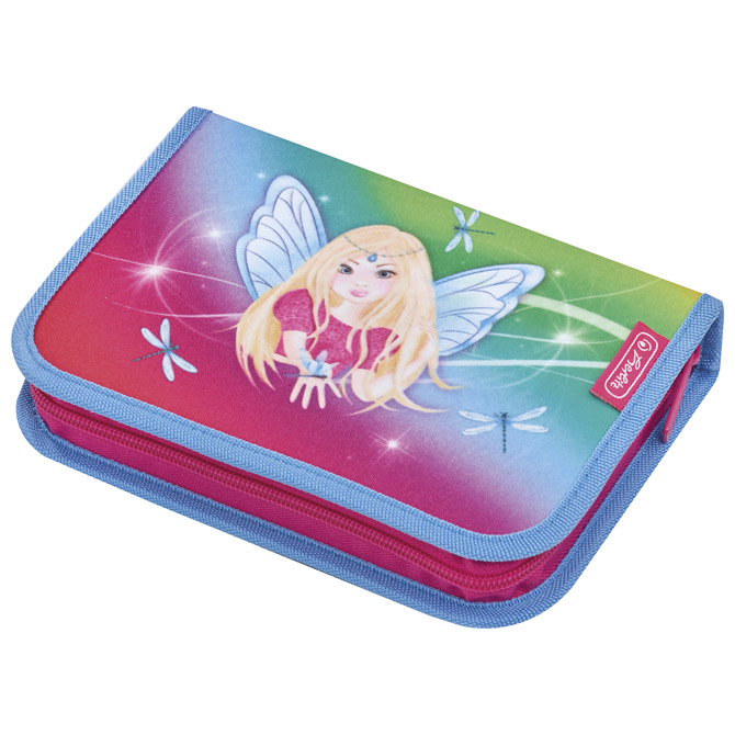 Pernica puna 1zip 2preklopa Rainbow Fairy Herlitz 50014309