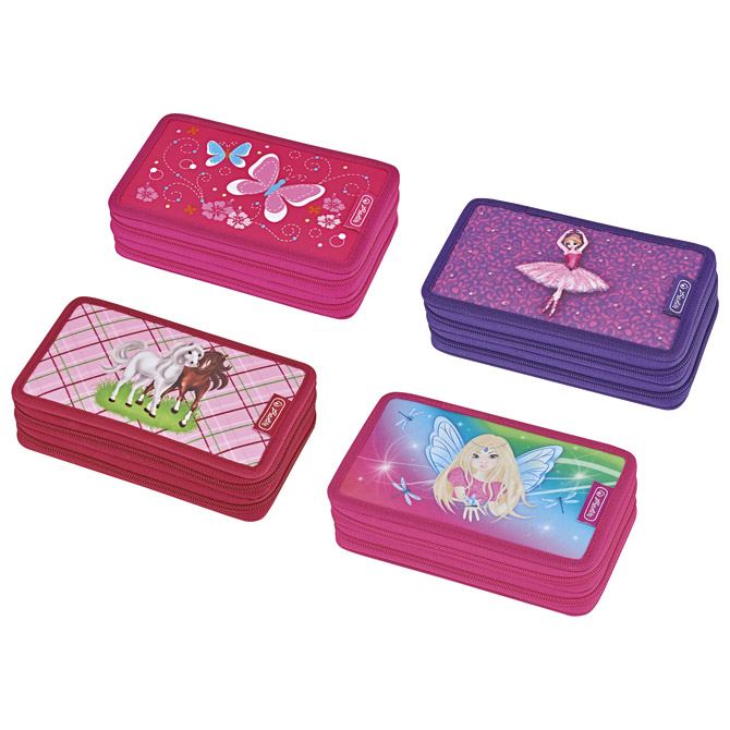 Pernica puna 2zipa Girls Mix Herlitz 50008575 sortirano!!