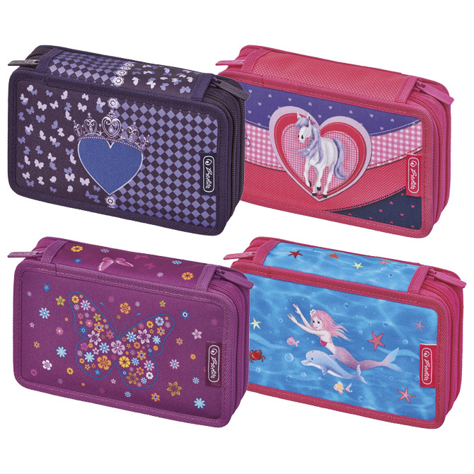 Pernica puna 2zipa Girls Mix IV Herlitz 11438561 sortirano!!