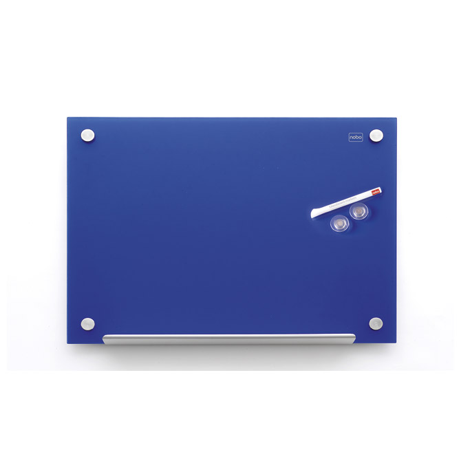Ploča magnetna  90x60cm staklena Nobo 1903847 plava!!