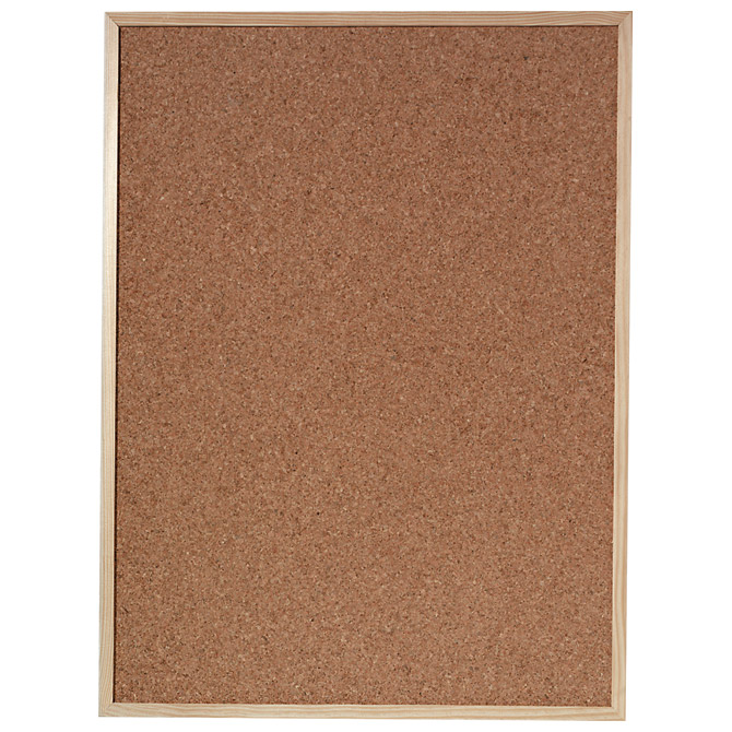 Ploča pluto  80x60 cm jednostrana drveni okvir Herlitz 1600048 (300000545)