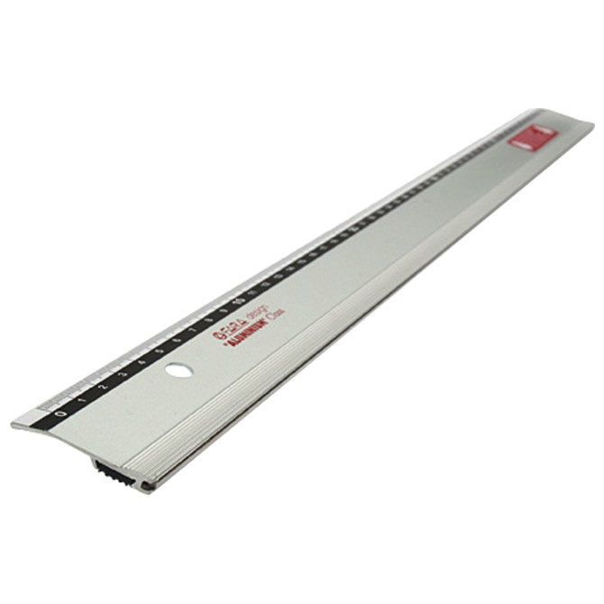 Ravnalo aluminijsko  70cm sa gumom Fara AE/15 blister