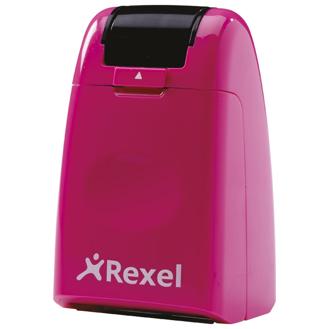 Roler-pečat za zaštitu teksta Rexel 2112007 rozi!!
