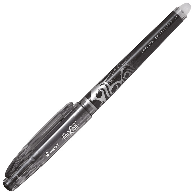 Roler gel 0,5 mm Frixion point piši-briši Pilot BL-FRP5-B crni