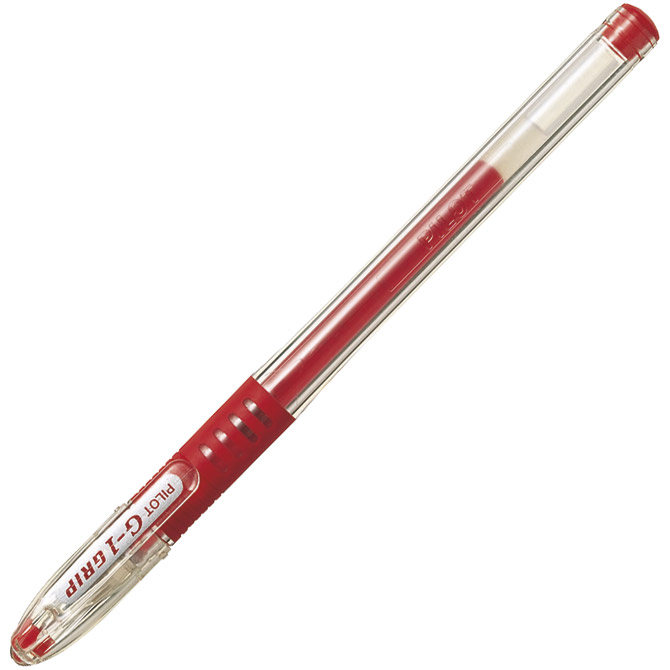 Roler gel grip 0,5 mm G1 Pilot BLGP-G1-5 crveni