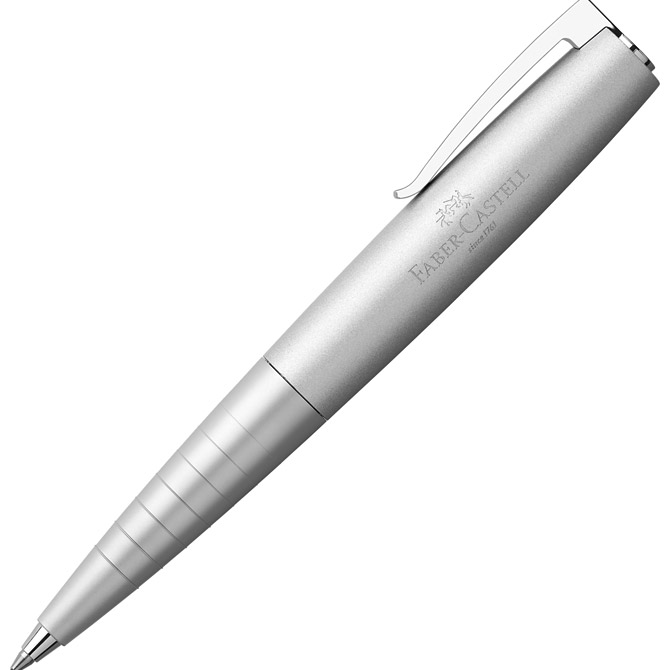 [000002311] Olovka kemijska metalna Loom Faber Castell 149000 srebrna!!
