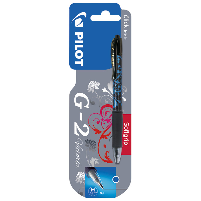 Roler gel grip 0,7mm G2 Victoria Pilot BL-G2-7-VA plavi blister!!