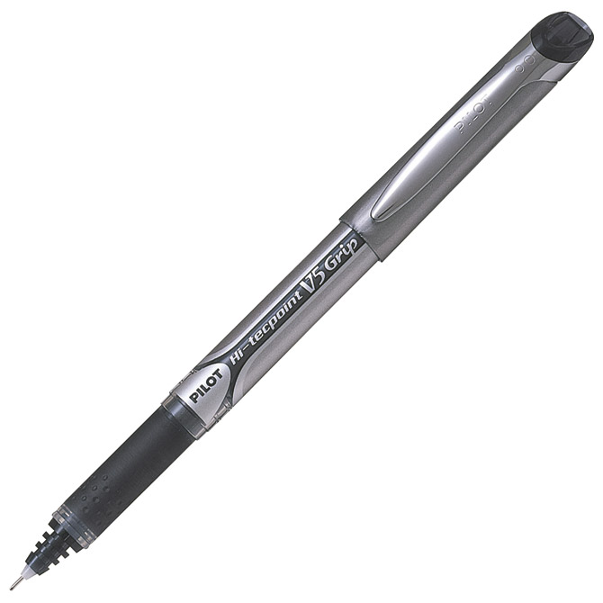 Roler grip 0,5 mm Hi-tecpoint Pilot BXGPN-V5 crni