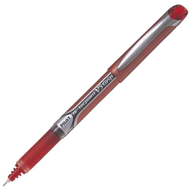 [000038181] Roler grip 0,5 mm Hi-tecpoint Pilot BXGPN-V5 crveni