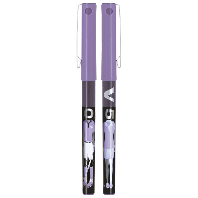 Roler 0,5mm Hi-tecpoint V5 Collector Sportswear Pilot BX-V5-COL ljubičasti!!