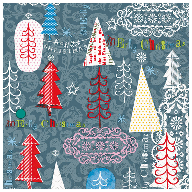 Salvete troslojne 33x33cm pk20 Graphic fun Herlitz 40023779!!