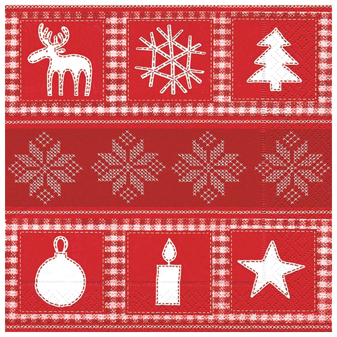 Salvete troslojne 33x33cm pk20 Nordic elements Herlitz 40023687!!