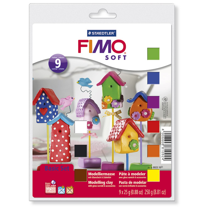 Set za modeliranje Fimo Soft Nostaligia Staedtler 8023 10 P!!
