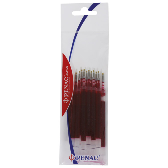 Uložak za olovku kemijsku gel pk12 Penac GBR305-02 crveni