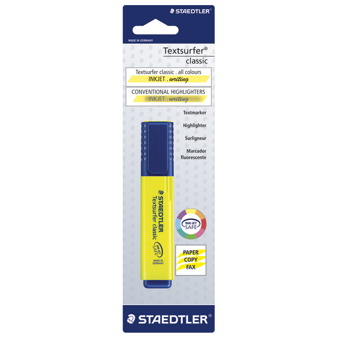 Signir 1-5 mm classic Staedtler 364-1 BKDA žuti blister!!