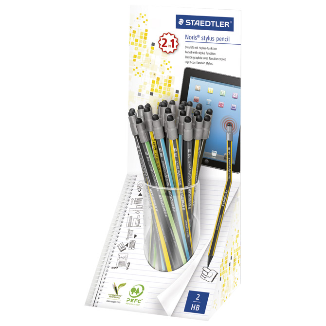 Stalak s olovkama grafitnim HB Noris Stylus pk24 Staedtler sortirano!!