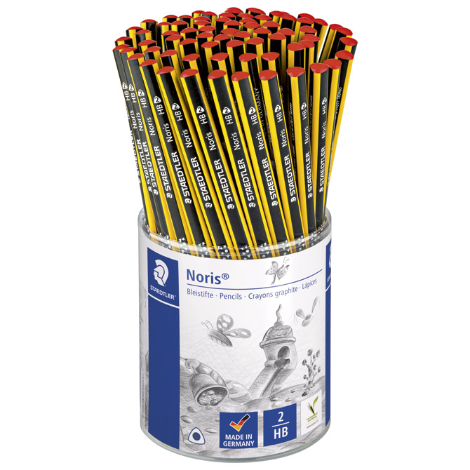 Olovka grafitna HB Noris trokutasta u čaši pk72 Staedtler 183-HBKP72!!