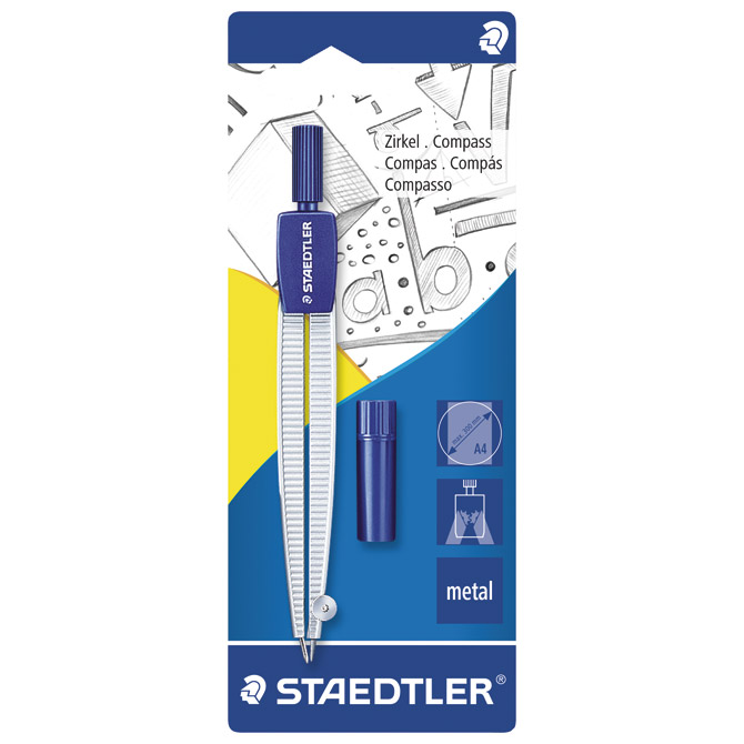 Šestar školski Staedtler 550 50 BK blister!!