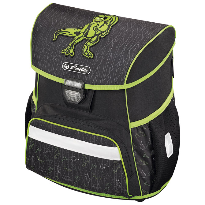 Torba školska anatomska Loop Green Dino Herlitz 50013913!!