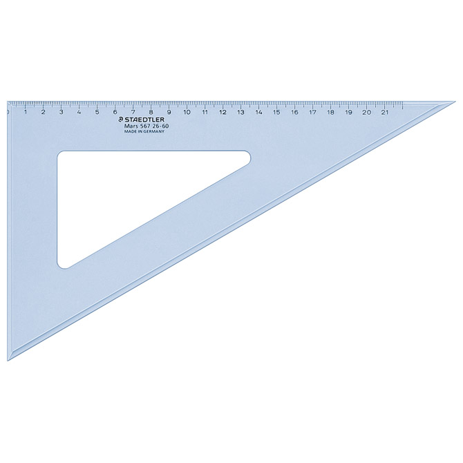 Trokut 26 cm 60° Mars Staedtler 567 26-60