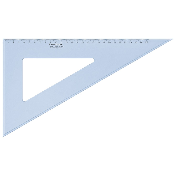 Trokut 31 cm 60° Mars Staedtler 567 31-60