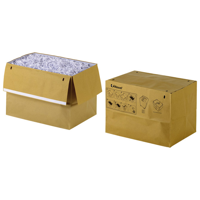 Vreće za uništavače 50L pk50 Rexel 2102441!!