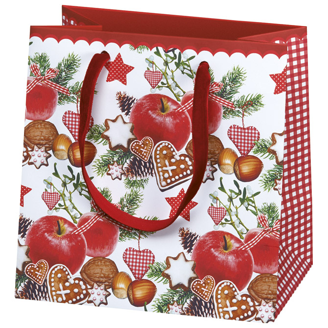 Vrećice ukrasne 16,5x16,5x9cm Winter apple Herlitz 40001869!!